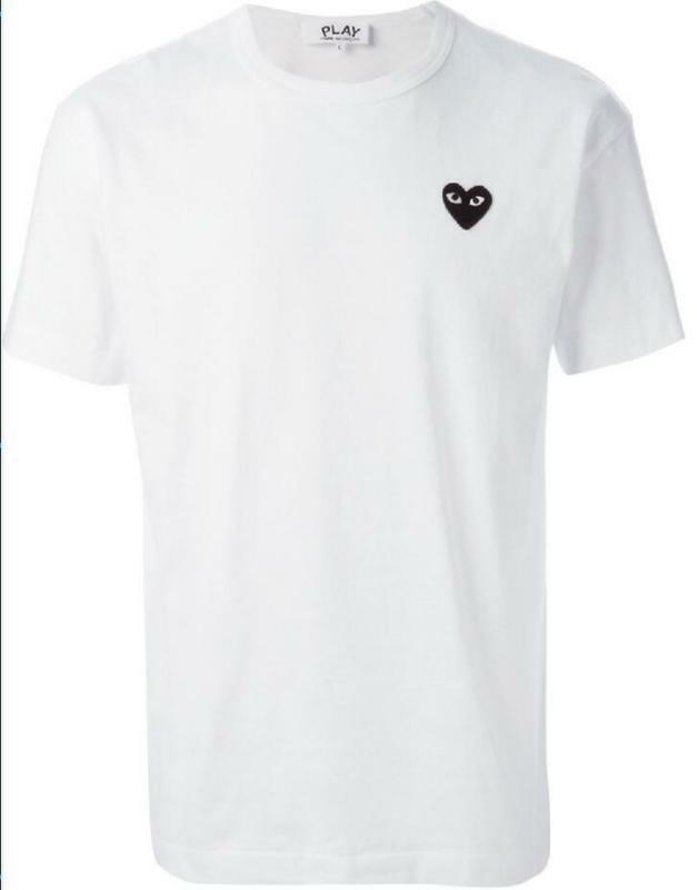 cdg play black tee